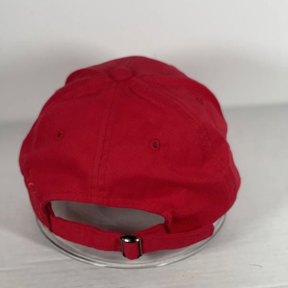 Dale Earnhardt Jr #8 Hat Red NASCAR Racing Adjustable Strap Hat Cap - Picture 4 of 4